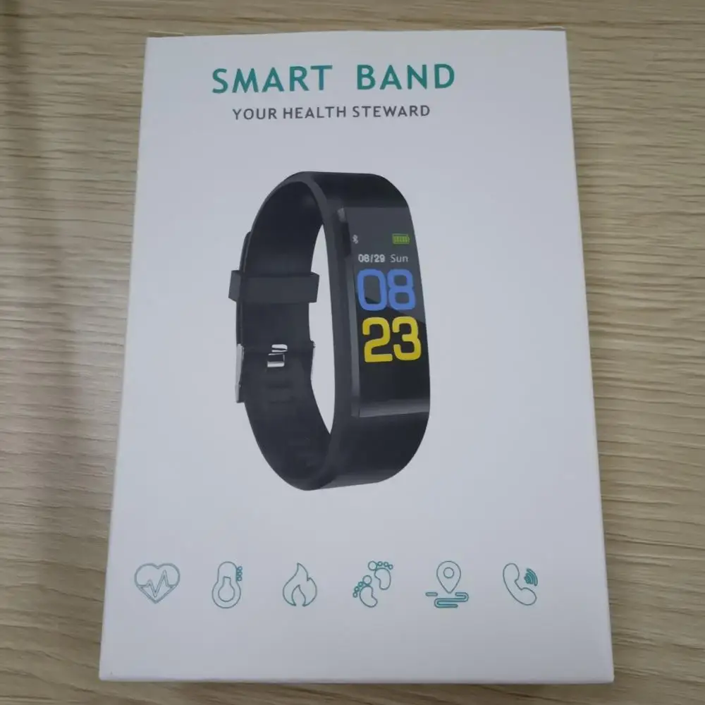Id115plus Fitness Tracker With Heart Rate Monitor Sleep Monitor Step