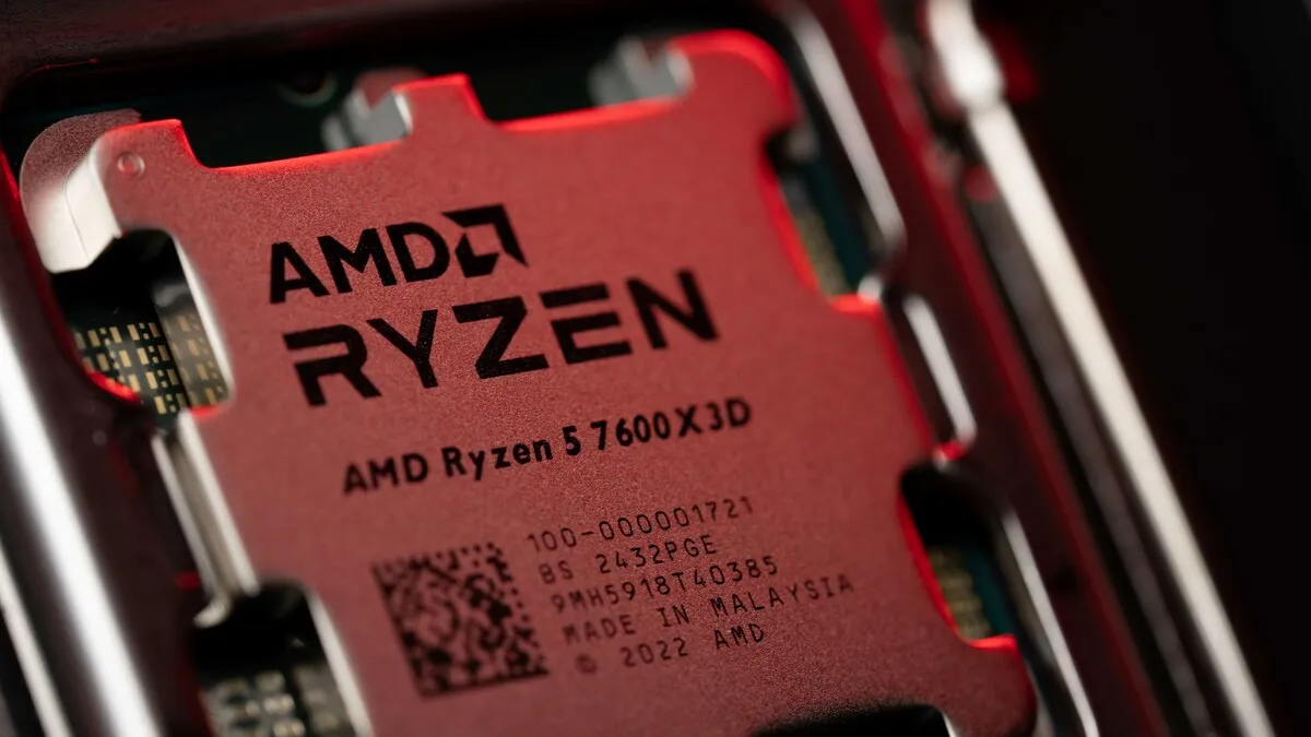 Brand New AMD Ryzen 5 7600X3D 6-Core CPU, 12 Threads, 4.7GHz, PCIe