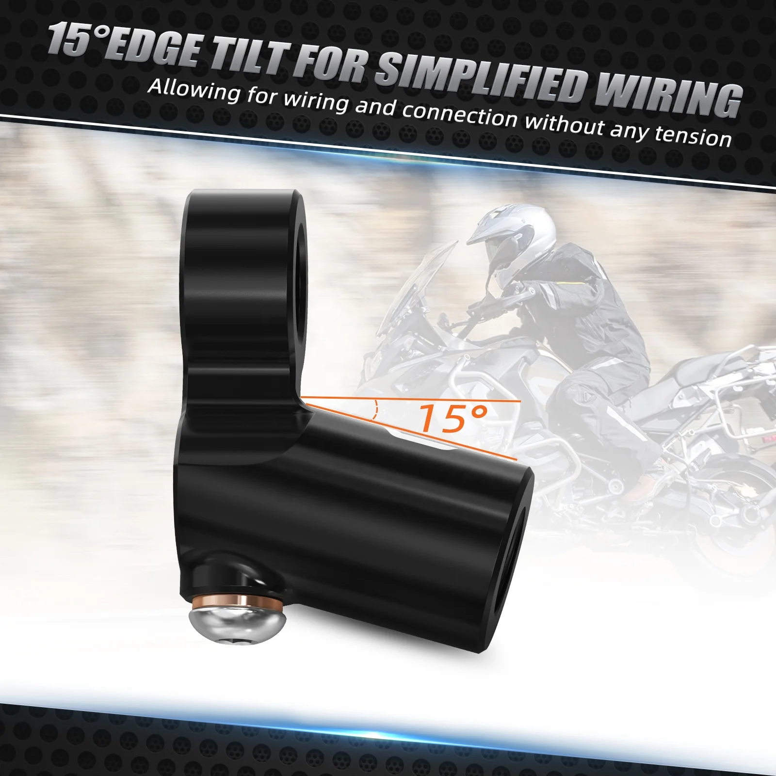 NiceCNC Brake Line Extender for BMW K1600 S1000XR S1000R R1300GS F900XR F750GS R1200RS
