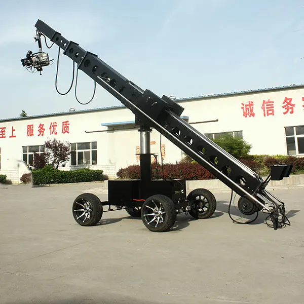 12m Technocrane Telescopic Crane Grua Telescopic With Walking Dolly