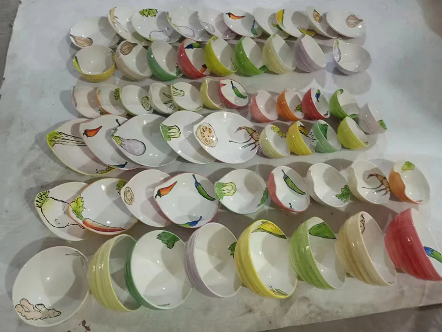 Factory Direct Sales Cheap Dinnerware Set Made In China Printed Plates