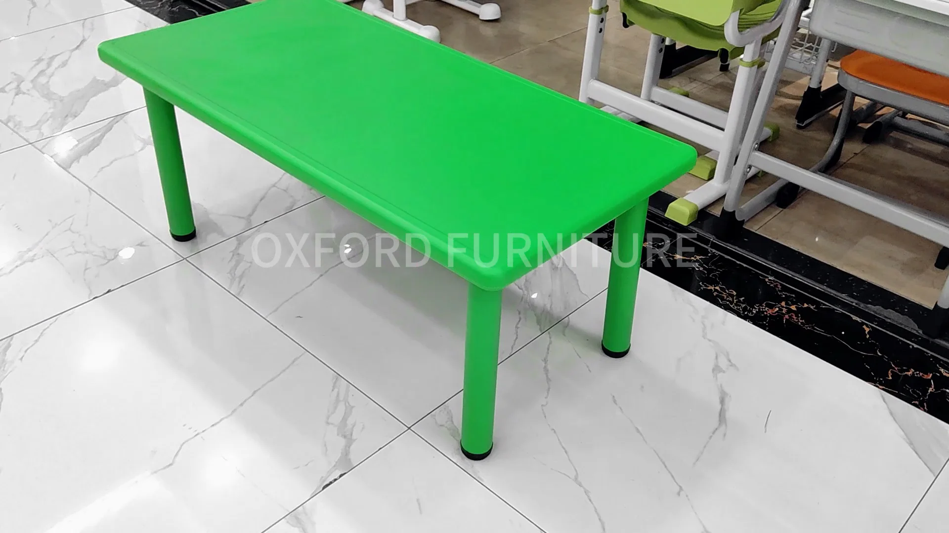 Plastic Table Kids Learning Table Colorful Rectangle Table Kt102 Buy