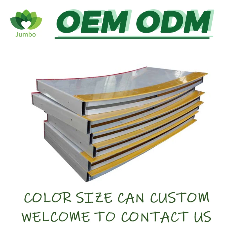 Hot Sale Straight Frame HDPE Dasher Board for Backyard Hockey Rink Eco-Friendly Basement Arena Boards with Cutting Service