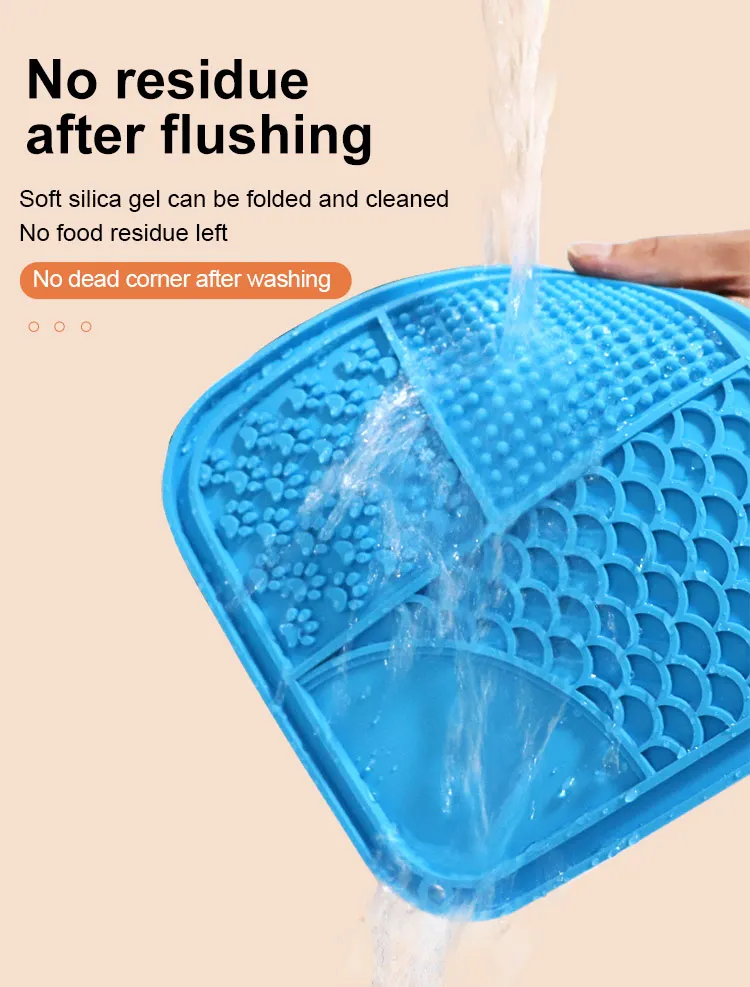 Pet Treat Mat Dog Lick Mat Alternative To Slow Feeder Dog Bowls Mat For