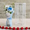 Gradient blue rose