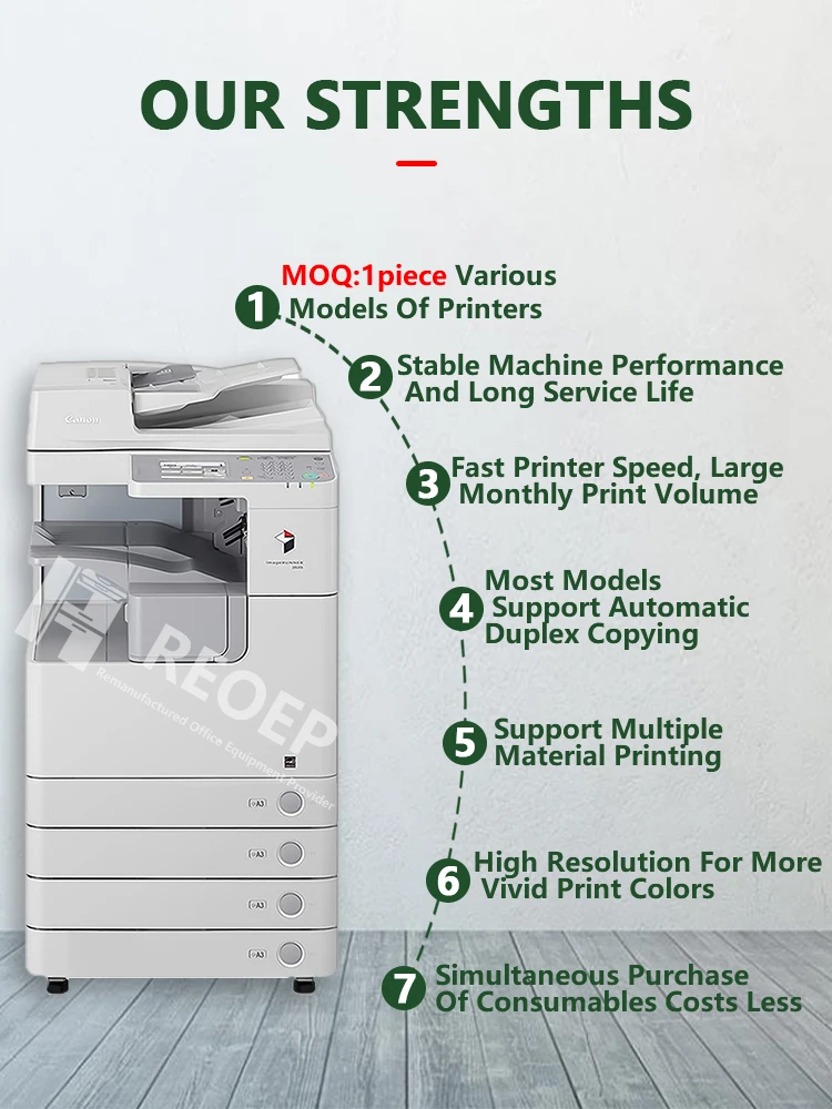 Photocopieuse 3 en 1 d'occasion pour imprimantes IL IR2520 IR2525