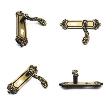 Customized Designer new style modern brass door handle for doors