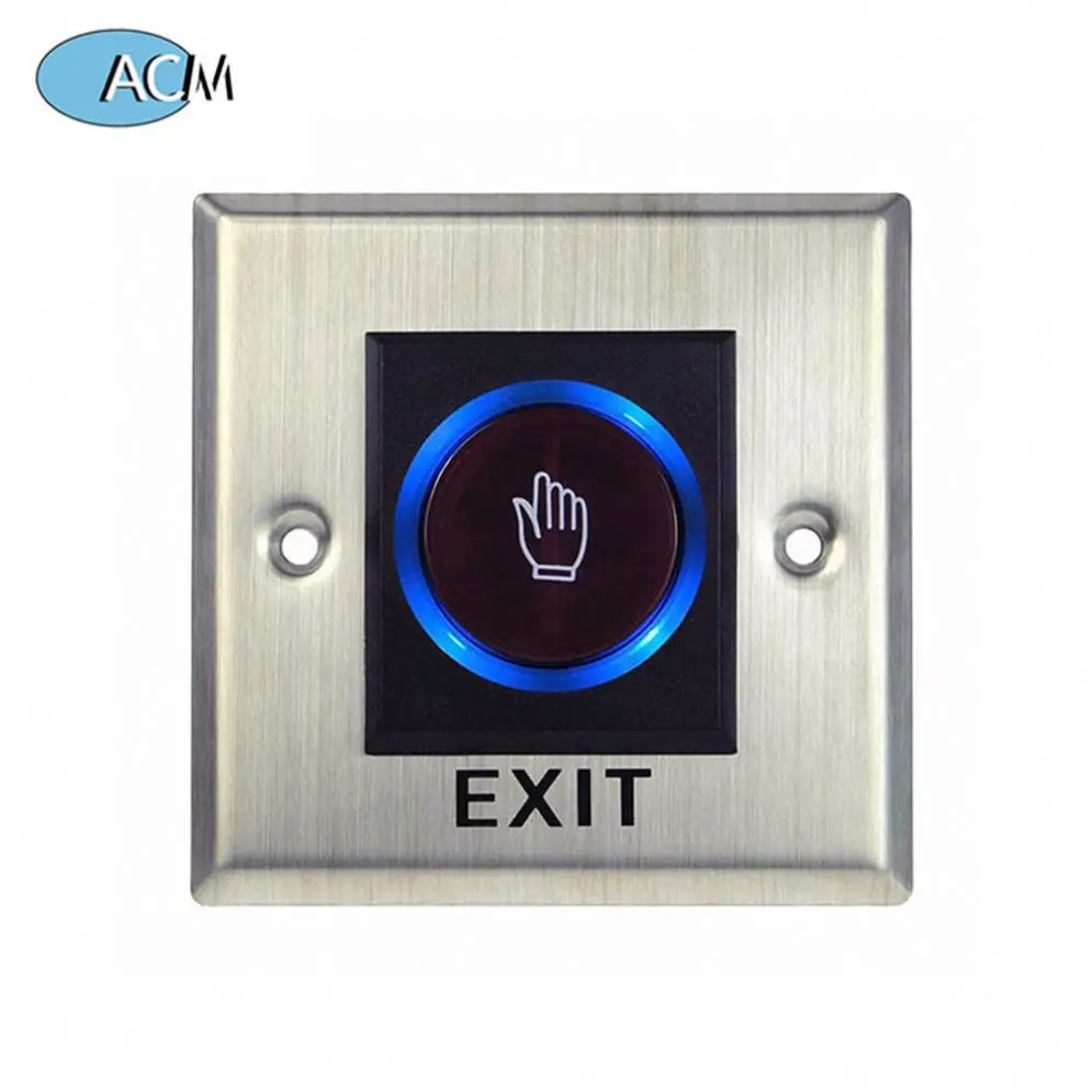 IR Door Release Sensor Switch Access No Touch Exit Button with Remote Control