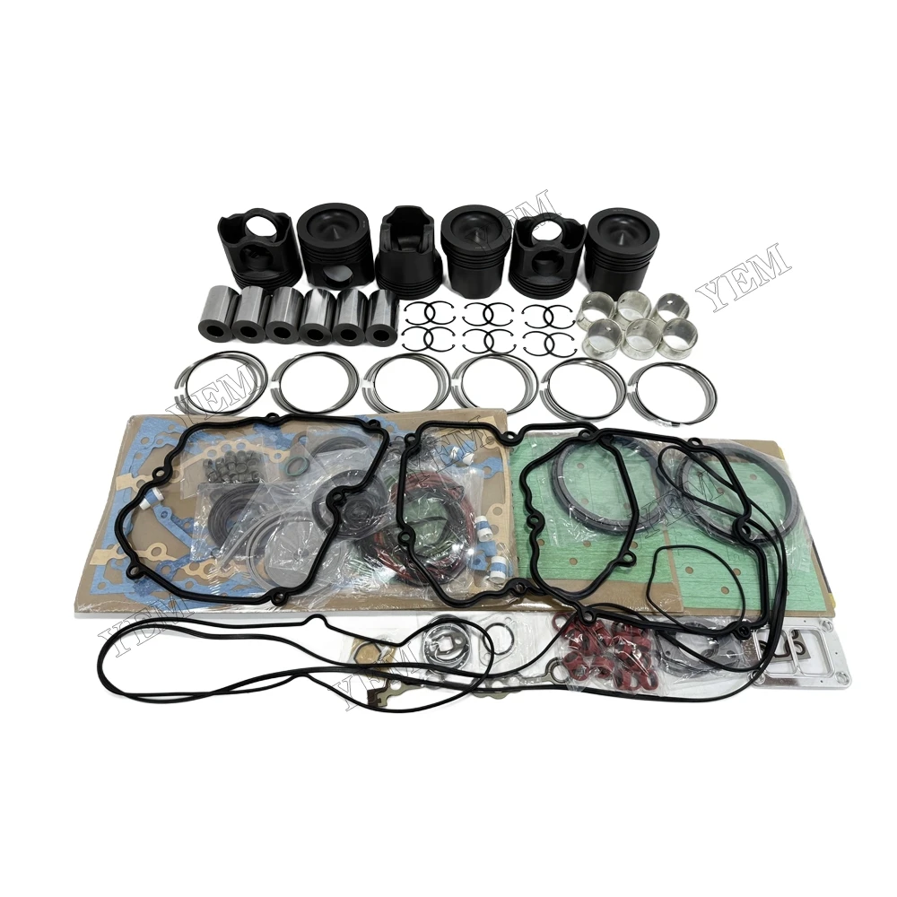 Piston And Piston Rings Assembly Overhaul Kit for Cat C15 Engine Repair Kit