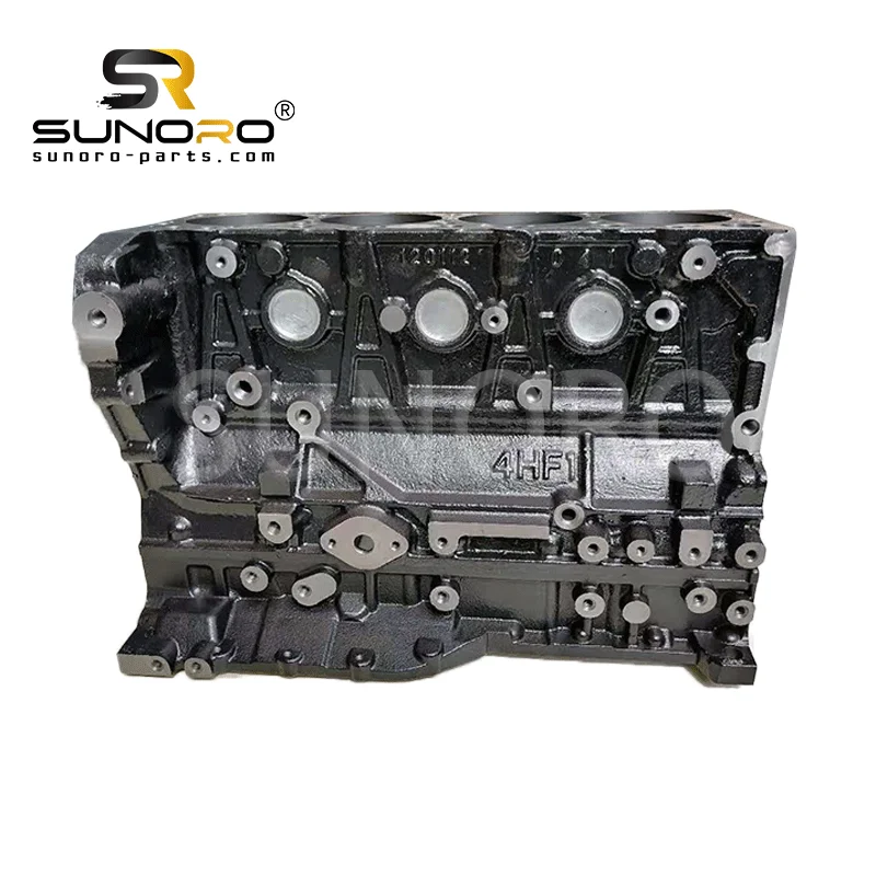 Excavator Isuzu 4HF1 Isuzu NPR66 Engine Cylinder Block 8