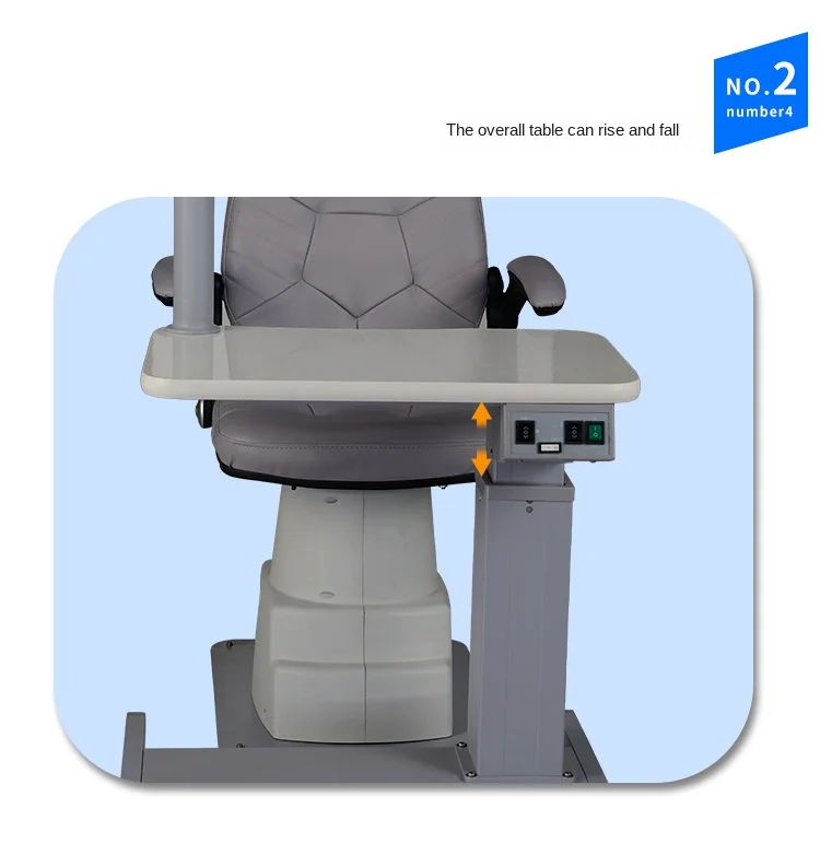 Rightway Brand New Design Ophthalmic Unit Optometry Combined Table and Chair With Best Quality