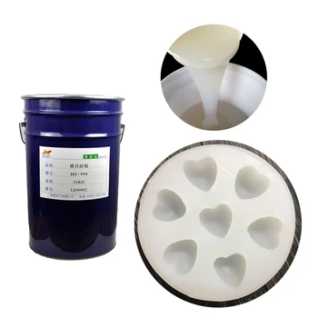 rtv2 liquid silicone rubber for gypsum molds making raw material molding cheap durable condensation cure rtv2 chinese factory