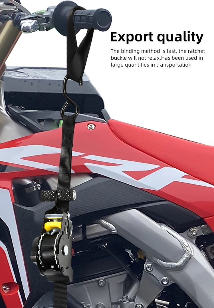 Double-hook barbed wire tensioner complete set of cargo securing straps wholesale price container cargo binding straps