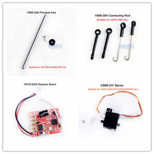 Wltoys V911S RC Helicopter Spare Parts Kit - Reliable Components