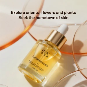 Gold Peony Serum Anti-Aging Wrinkle Reduction Moisturizing & Firming Vegan Face Care 30ml Home Use