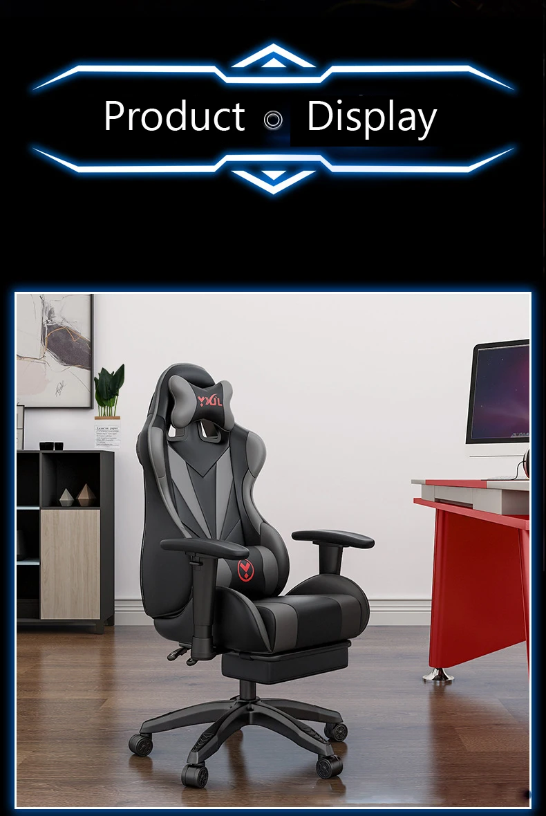 Custom Anji Cheapest Pink Recliner Speaker Massage Silla Gamer Racing