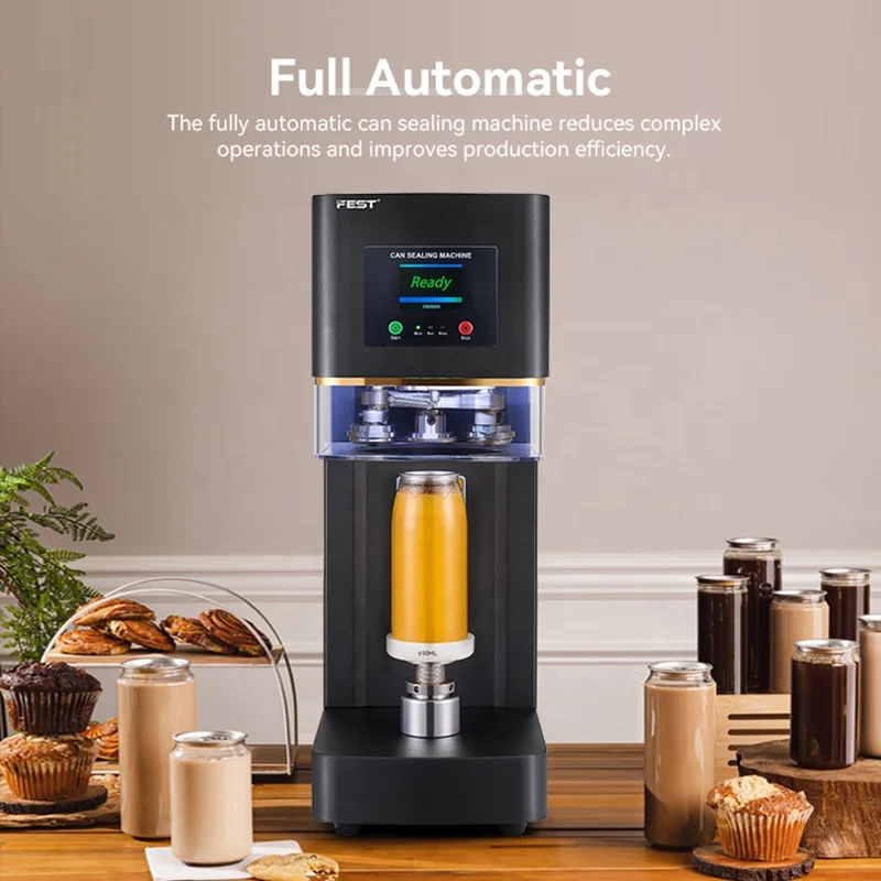 FEST High Quality Pop Can Sealing Machine - Full Automatic