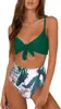 Green Floral Print