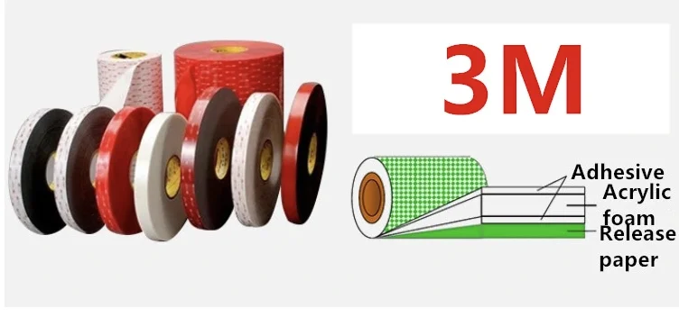  Double Sided Tape, Heavy Duty Mounting Tape, 16.5FT x 0.94IN  Adhesive Foam Tape Made with 3M VHB for Home Office Decor : Office Products