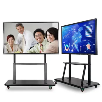 4K Android/window OPS 100 inch Interactive Smart board Multi Touch Scree Intera ive used smart boards for sale