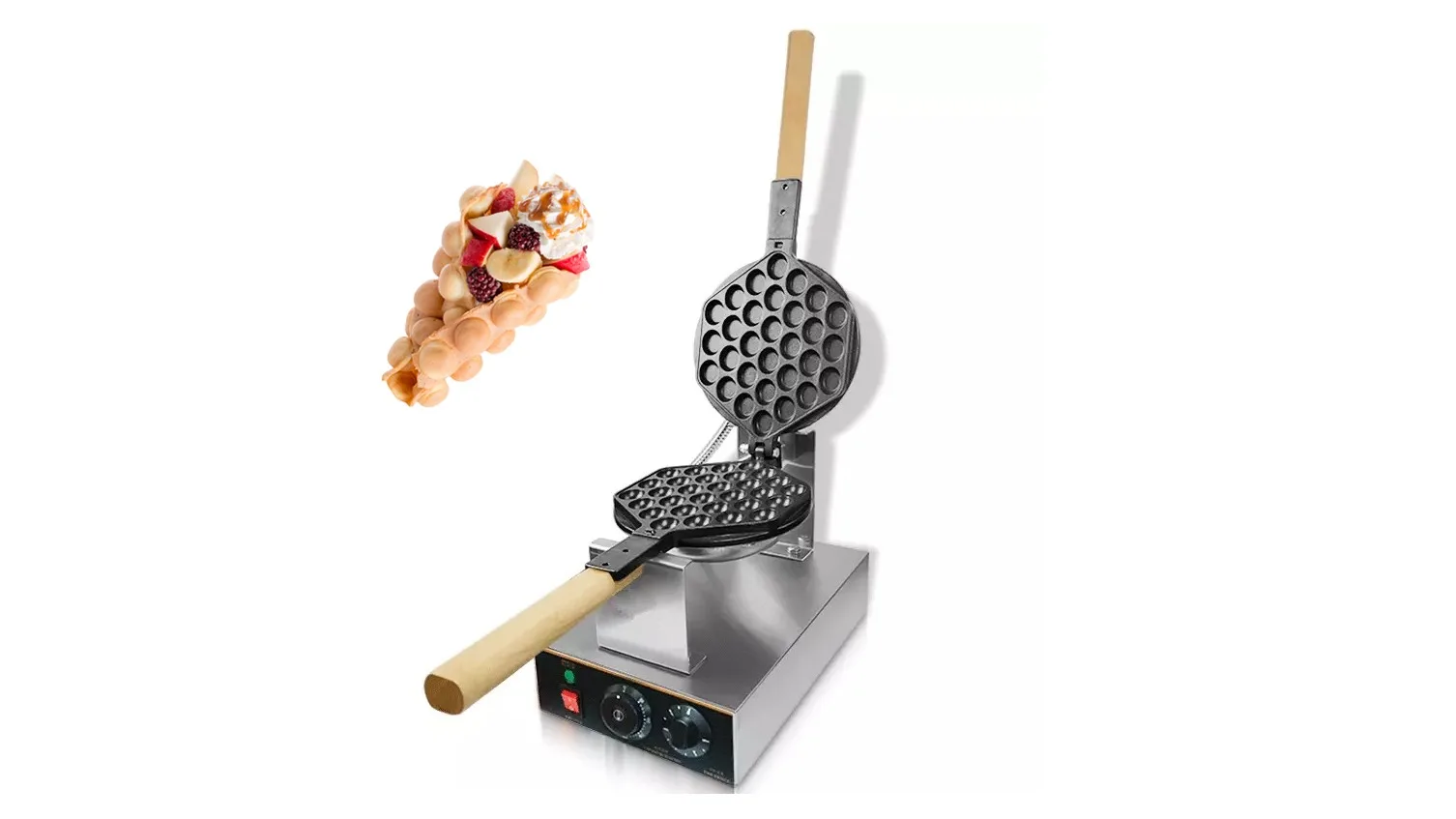 Nonstick Pan Bubble Gaufrier Pro Commercial Cast Iron Waffle Maker Custom Plate Waffle Makers