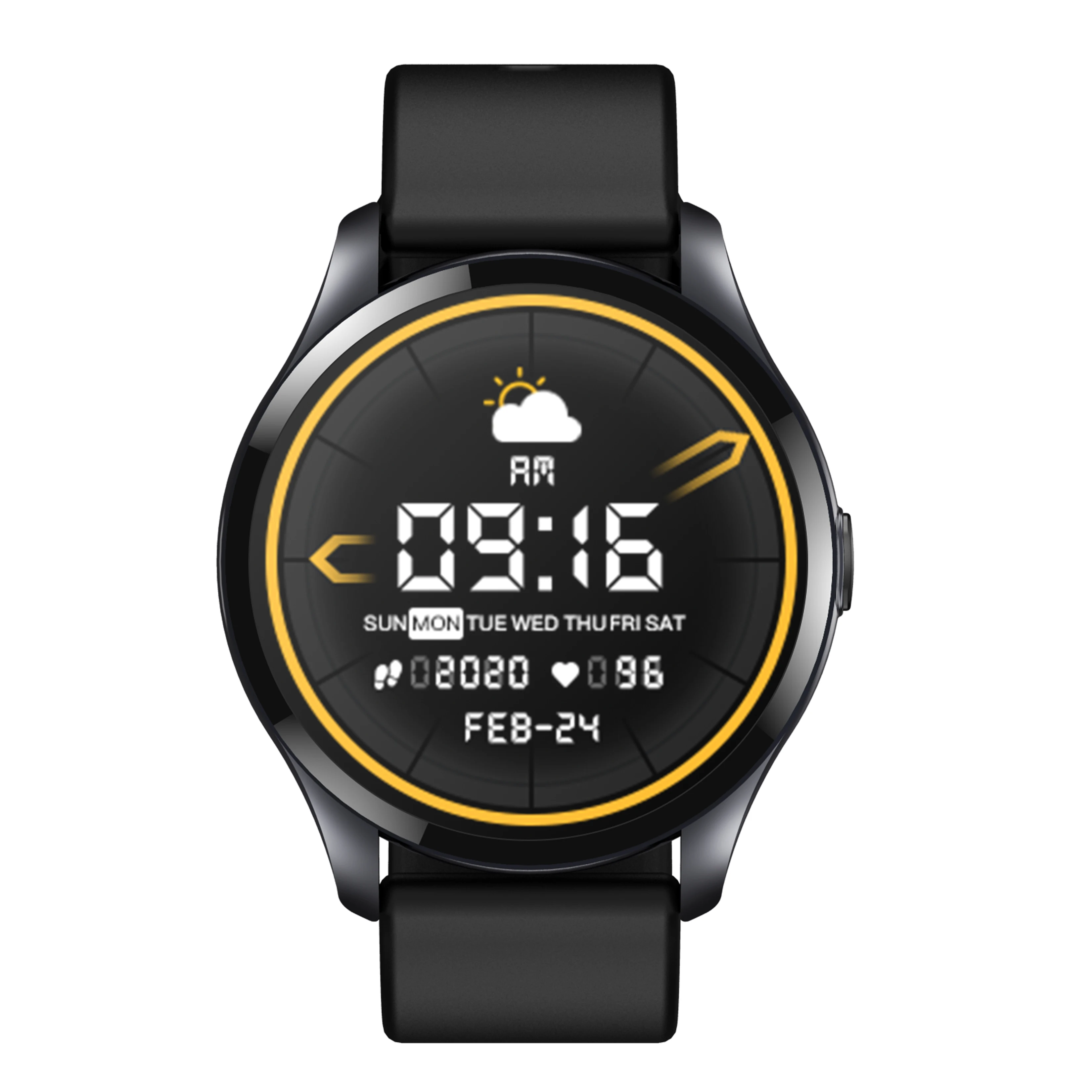 High Quality T88 Smart Watch Custom Wallpaper Sports Watches Body Temperature Rotation Button Smartwatch