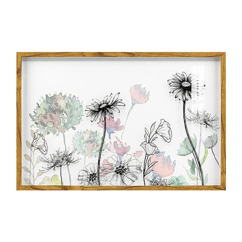custom framed floral art prints home goods wall art canvas