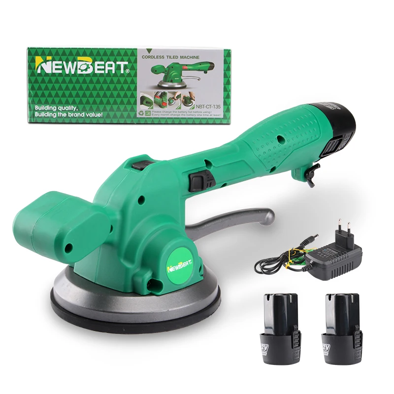 NewBeat Hand Portable Tile Vibration Tool Machine Electric Battery Powered Mini Cordless Tiling Removal Tools Cheap Price