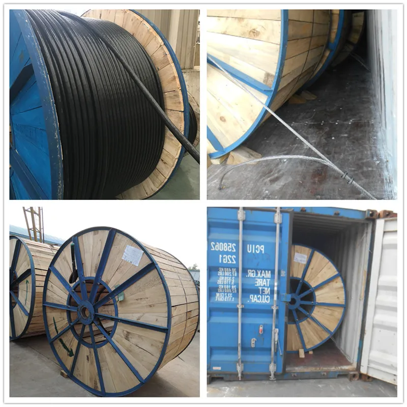 11kV HDPE Aerial Bunched Aluminum Line Copper Core Overhead Aerial Power Cable With Origin Manufacturers