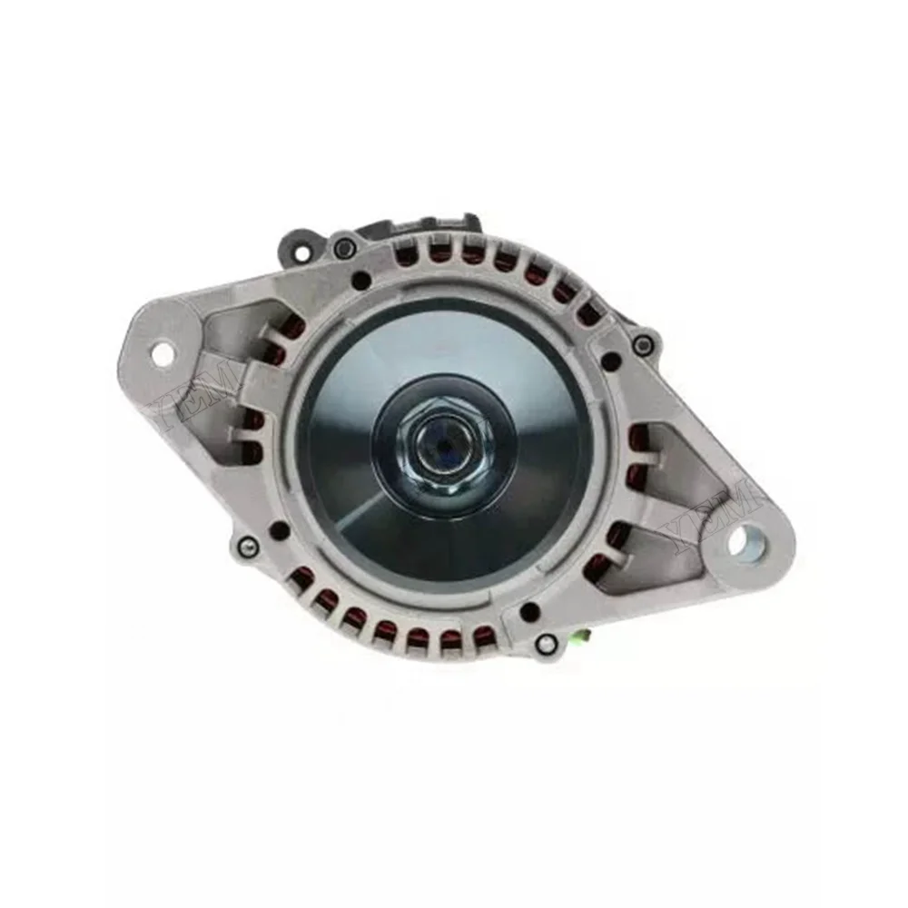 12V 80A Alternator YM123910-77210 for Komatsu Excavator PC110R PC80MR PC95R Wheel Loader WA115 WA90 WA95-3