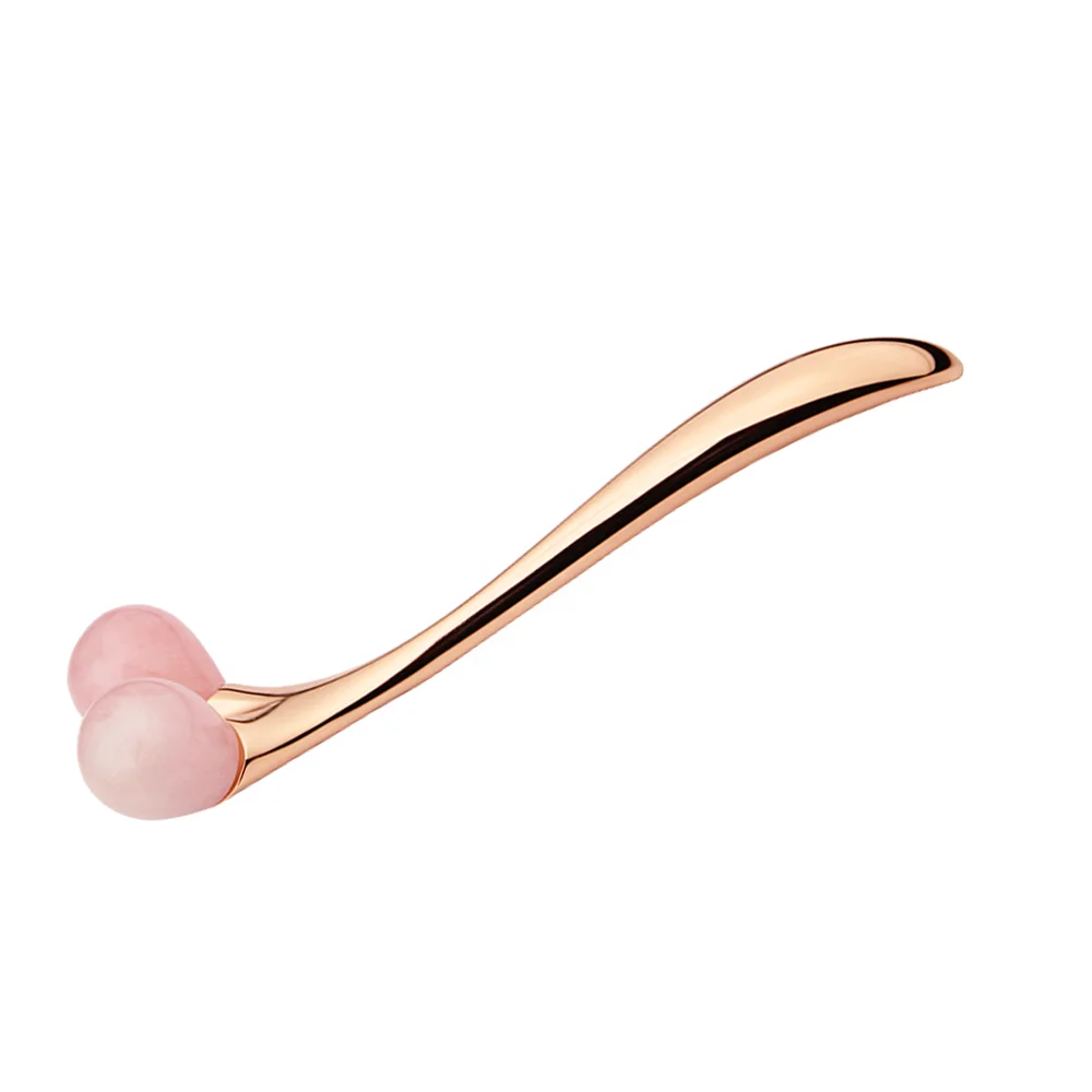 Антивозрастной Массажер для лифтинга лица и шеи с металлической ручкой для домашнего использования