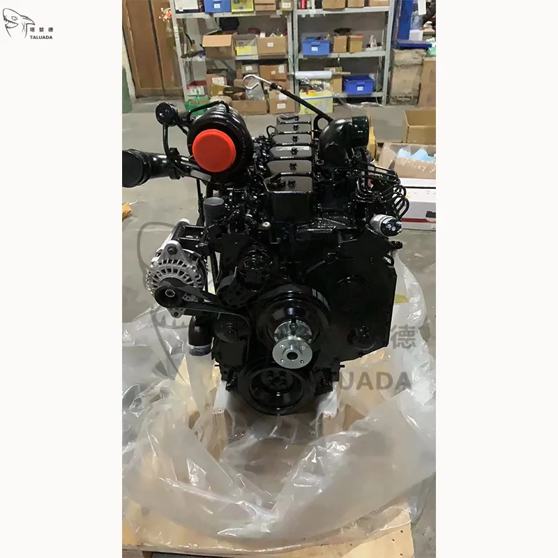 6D102 Engine Assembly Excavator Parts for PC110 PC120 PC130-7 PC200-6 ...