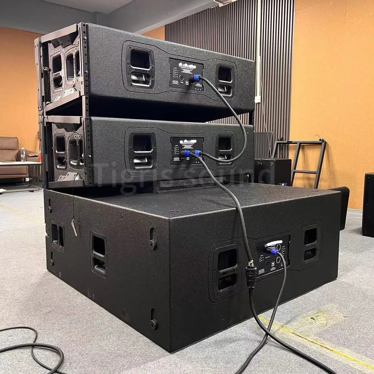 VTX V25 Dual 15 Inch Ways Professional Audio Line Array Active Passive  Sound System Outdoor Powered Line Array Pro Speakers