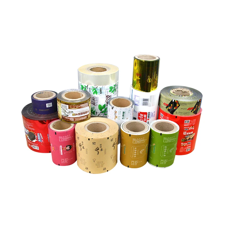 Factory Price Custom Metallized Bopp/cpp Chocolate Wrapper Cookies Biscuit Food Plastic Rolls Film
