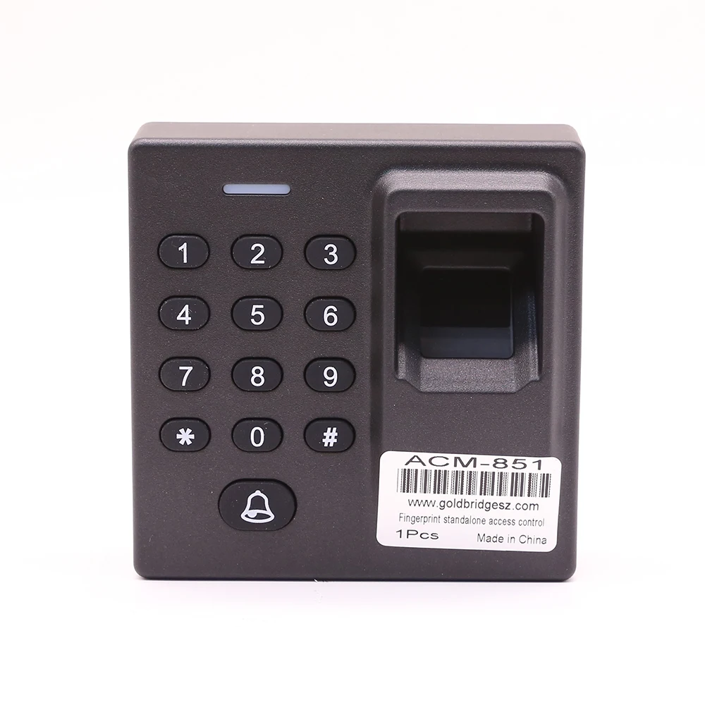 RFID ID Card Wiegand 26 Output Biometric Fingerprint Access Control Keypad Standalone Door Controller Time Attendance