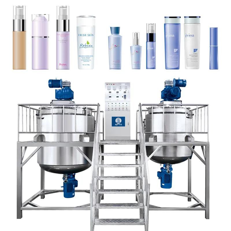 High-speed electric agitator 380v 50/60hz mixer stainless steel tank handwashing fluid machine