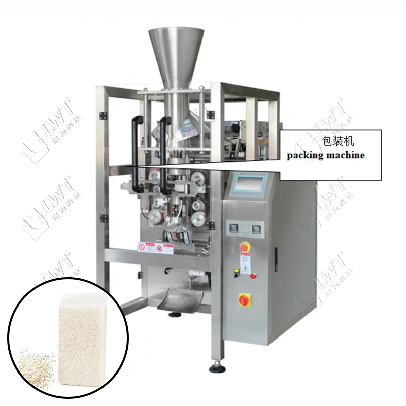 LWT Automatic Vertical Rice Sugar Salt Bagging Machine Rice Grain Bean Cereal Bag Filling Machine 1kg 5kg Sugar Packing Machine