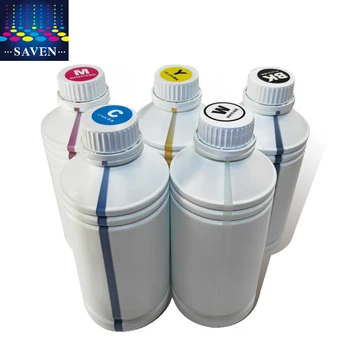 Saven 1000ML DTG Textile Pigment Ink for Epson 1500W 1400 1390  F160010 printer Digital Printing on Cotton Fabric