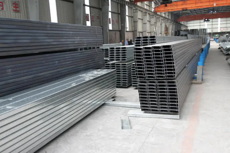 Discount C And Z Purlin Roll Forming Steel Channel Beams Structural ...