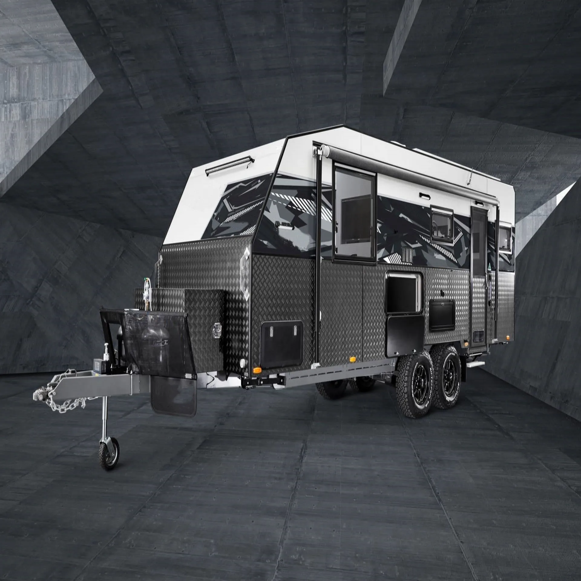 Enclosed Offroad Overland Rv Motorhomes Travel Trailers Caravan - Buy ...