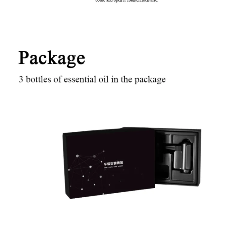 Hot Custom Logo Electric Luxury Perfume Car Air Freshener Diffuser Car