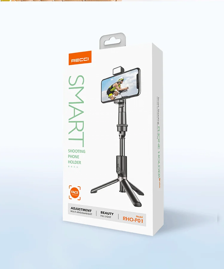 Recci RSS-W03 Multifunctional Selfie Stick with Remote Control description image 5