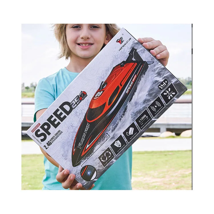 2.4G Radio Control Speed Boat 25KM/H Waterproof High Speed Remote Control Ship Rc Boat