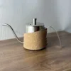 Light-colored cork sleeve