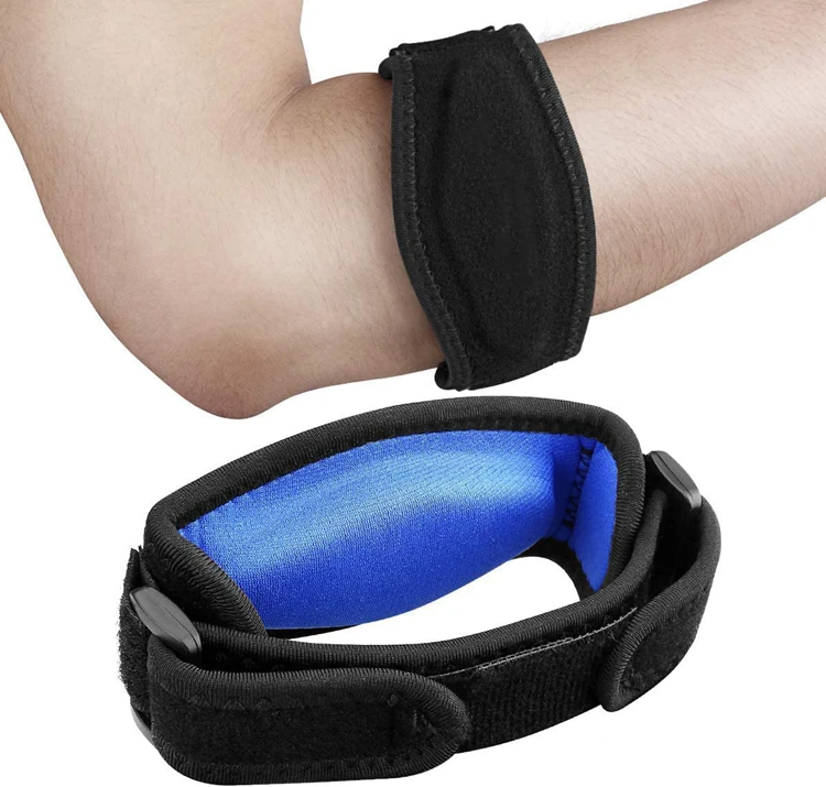 Adjustable Elbow Support Strap Elbow Brace With Compression Pad For