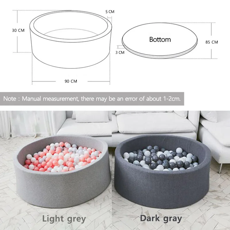 
 Высококачественные детские комнатные спортивные игрушки, серая мягкая губчатая игровая площадка для детского бассейна  
