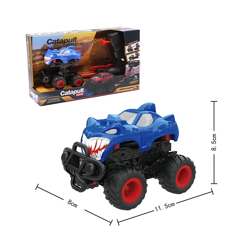 Детский Электрический автомобиль, инерционная катапульта-трансформер с музыкой