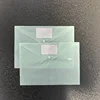 Bolsa para archivos con etiqueta semitransparente verde