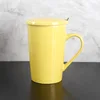 Yellow spoon with lid