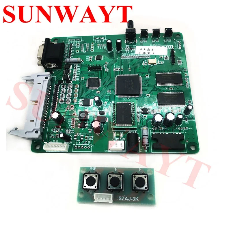 Newest 61 in 1 Multi Game PCB Board – VGA Gaming Solution for